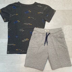 Hatley tee and shorts